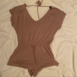 Taupe Romper